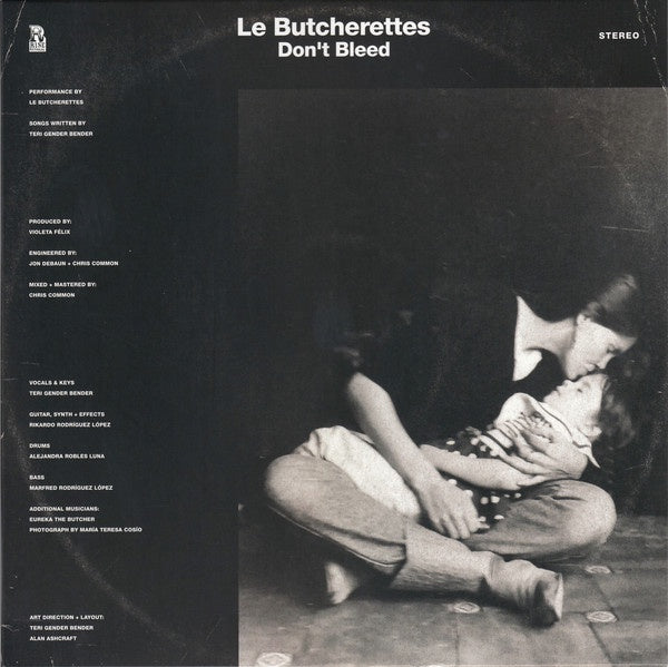 Le Butcherettes – Don't Bleed - New EP Record 2020 Rise USA Black/ White Split Vinyl - Rock - Shuga Records