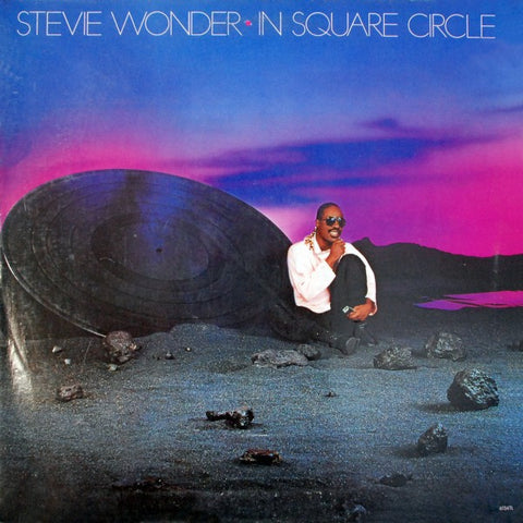 Stevie Wonder ‎– In Square Circle - Mint- LP Record 1985 Tamla USA Vinyl & Book - Soul / R&B / Synth-pop
