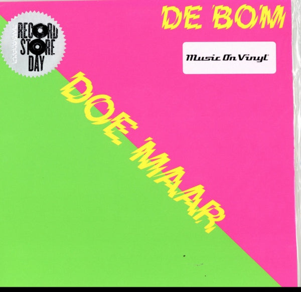 Doe Maar – De Bom - New 7" Single Record Store Day 2019 Music On Vinyl Europe Import RSD Yellow Vinyl - Synth-pop / Ska - Shuga Records
