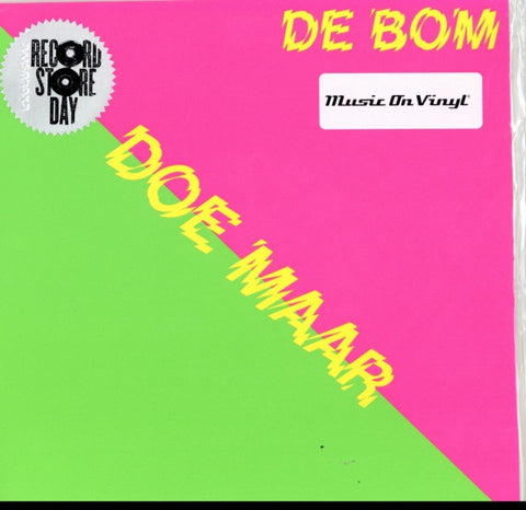 Doe Maar – De Bom - New 7" Single Record Store Day 2019 Music On Vinyl Europe Import RSD Yellow Vinyl - Synth-pop / Ska