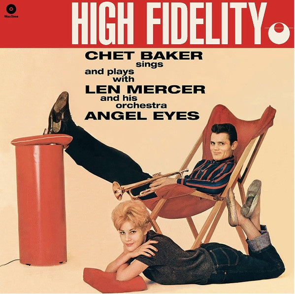 Chet Baker Sings And Plays With Len Mercer And His Orchestra ‎– Angel Eyes (1959) - New Lp Record 2019 WaxTime Europe Import 180 gram Vinyl - Jazz / Cool Jazz