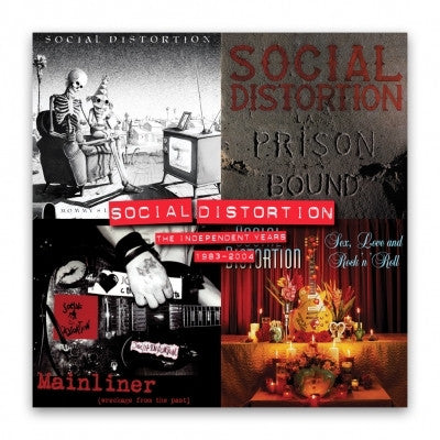 Social Distortion - The Independent Years - New Vinyl Record 2016 Bicycle Music Company Deluxe 4-LP Boxset - Punk Rock