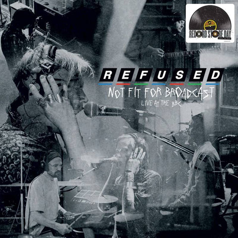 Refused - Not Fit For Broadcast (Live at the BBC) - New 12" Single Record Store Day 2020 Spinefarm Clear Vinyl - Punk