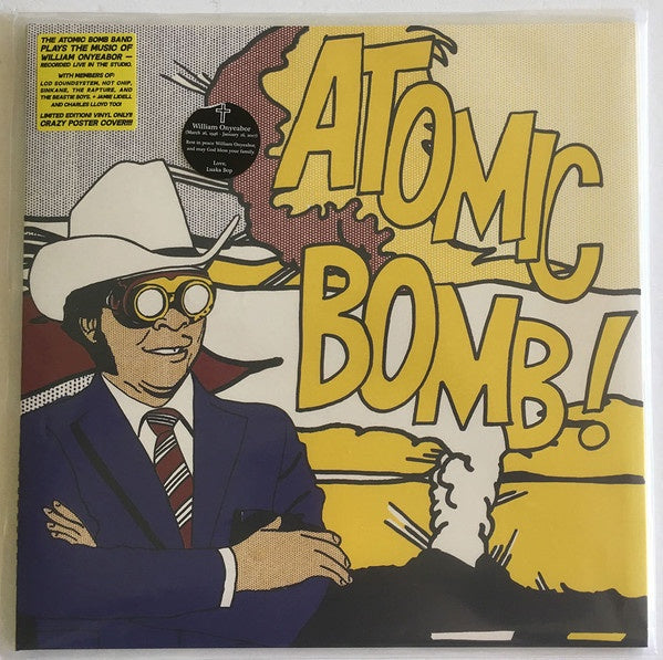The Atomic Bomb Band - Plays The Music of William Onyeabor (Live) - New LP Record 2017 Luaka Bop USA Vinyl & Poster Cover - Afrobeat / Nigerian Funk - Shuga Records