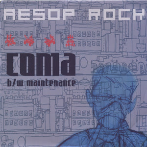 Aesop Rock ‎– Coma / Maintenance - VG+ 12" Single 2001 Def Jux USA - Hip Hop