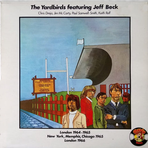 The Yardbirds Featuring Jeff Beck ‎– The Yardbirds Featuring Jeff Beck - Mint- Lp Record 1977 Charly UK Import Vinyl - Classic Rock / Blues Rock