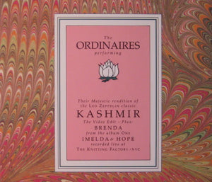 The Ordinaires ‎– Kashmir - Mint- Ep Record 1990 Brave UK Import Vinyl - Jazz-Rock / Avantgarde