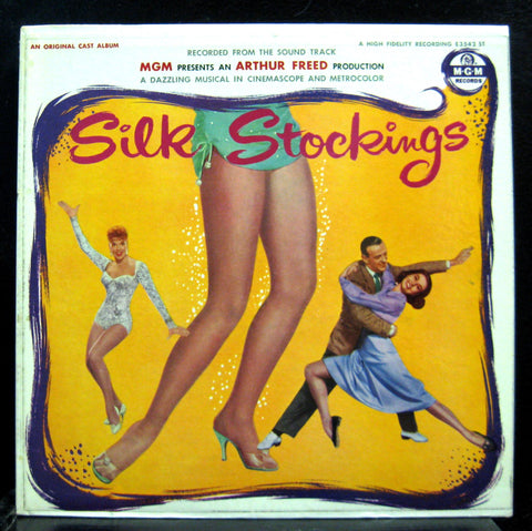 Andre Previn Soundtrack - Silk Stockings LP VG+ E3542 MGM 1957 Jazz Mono USA 1st
