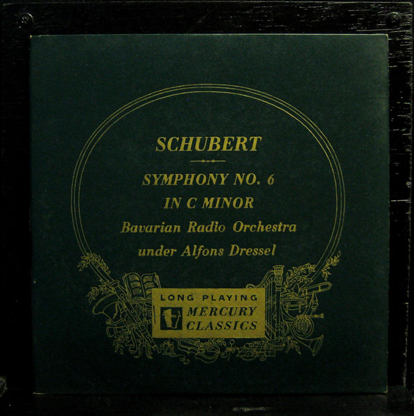 ALFONS DRESSEL schubert symphony no 6 10" VG+ MG 15003 Mercury USA Mono 1950s - Shuga Records