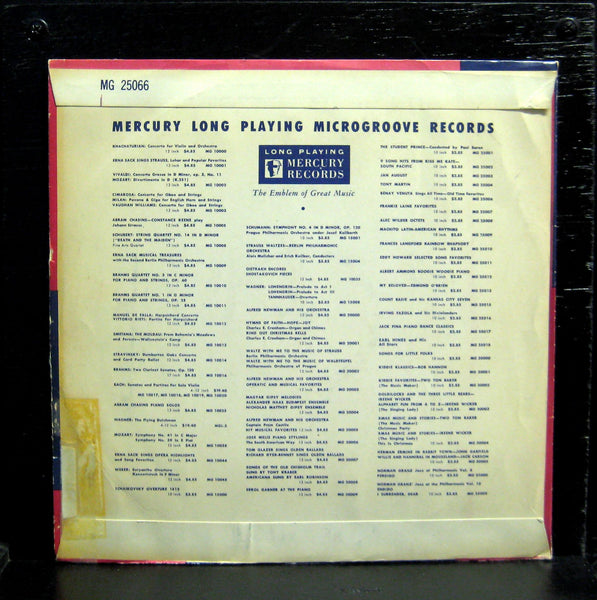 SYLVAN LEVIN GLENN OSSER classical favorites / fritz kreisler 10" Mint- MG 25066 - Shuga Records