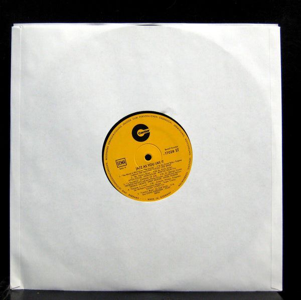 Various - Jazz As You Like It - VG+ LP Record 1968 Center Germany Vinyl - Jazz - Shuga Records