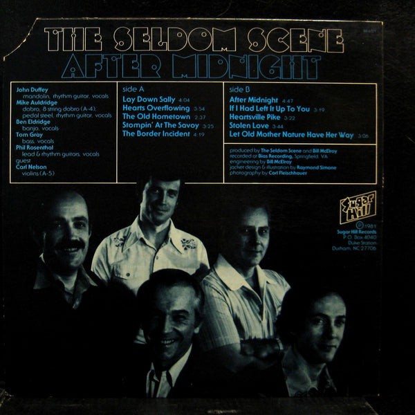 Seldom Scene - After Midnight LP Mint- SH-3721 Vinyl Sugar Hill 1981 Record - Shuga Records