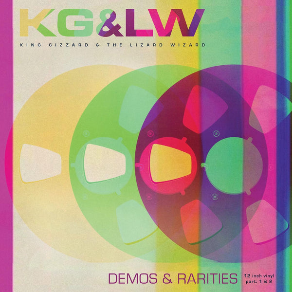 Dented Cover - King Gizzard And The Lizard Wizard - Demos & Rarities - New 2 LP Record 2022 Fuzz Club Blue / Violet 180 gram Vinyl - Psychedelic Rock - Shuga Records