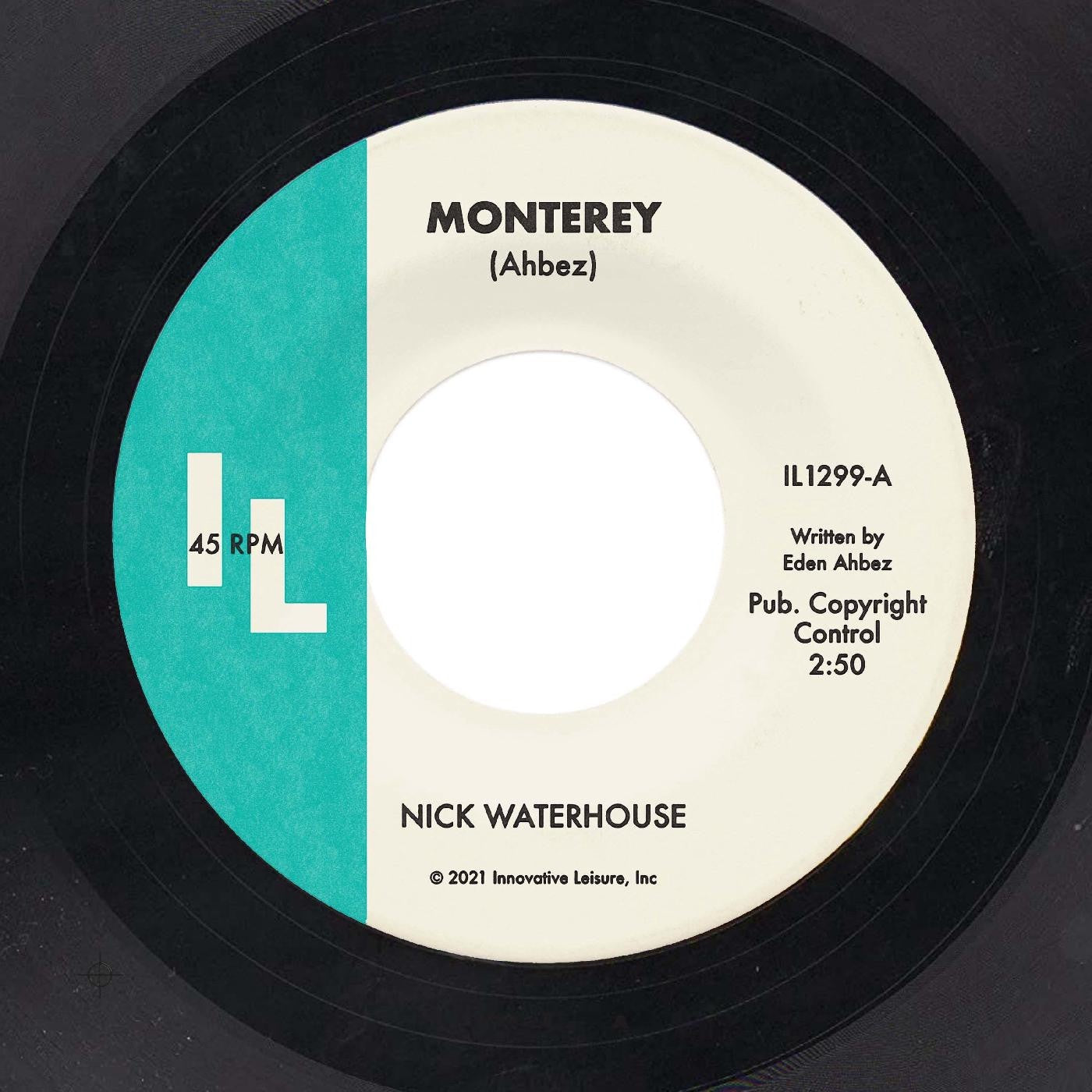 Nick Waterhouse - Monterey / Straight Love Affair - New 7 Single Reco–  Shuga Records