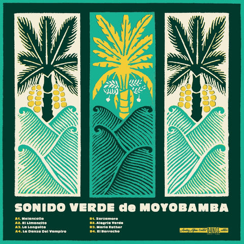 Sonido Verde De Moyobamba – Sonido Verde De Moyobamba - New LP Record 2023 Analog Africa  Europe Yellow Vinyl, Silkscreen Cover and Download  - Latin / Cumbia