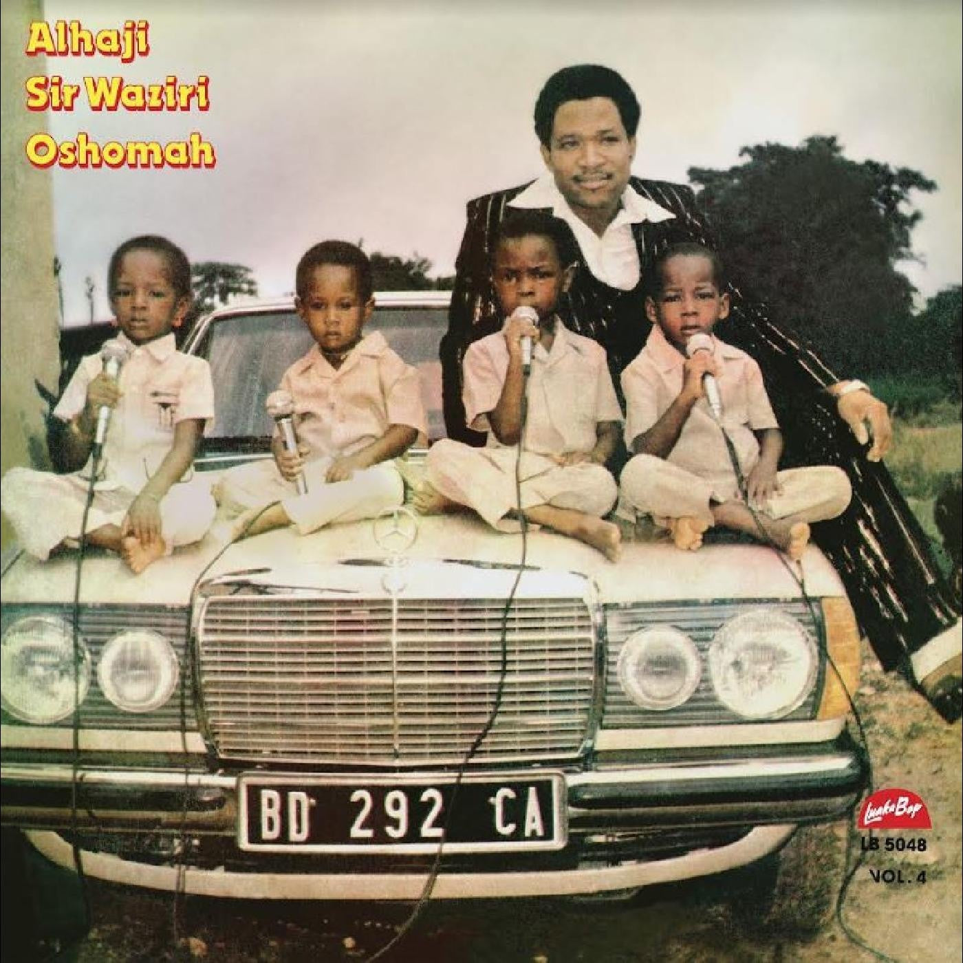 Alhaji Waziri Oshomah – The Muslim Highlife Of Alhaji Waziri Oshomah. 2x Vinyl LP