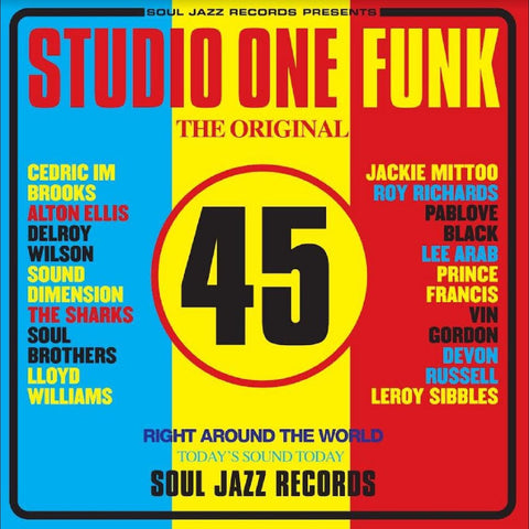 Various - Soul Jazz Records presents Studio One Funk (2004) - New 2 LP Record 2023 Soul Jazz UK Import Red Transparent Vinyl - Reggae / Funk