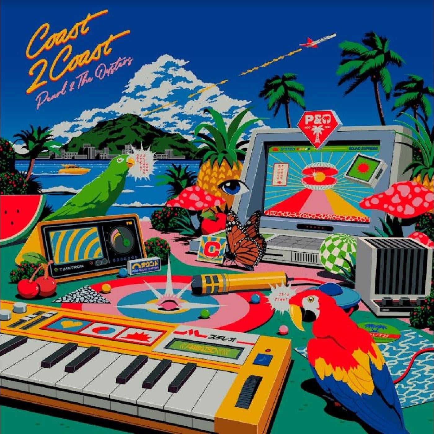 Pearl And The Oysters – Coast 2 Coast - New LP Record Stones Throw Blue Wave Vinyl - Synth-pop