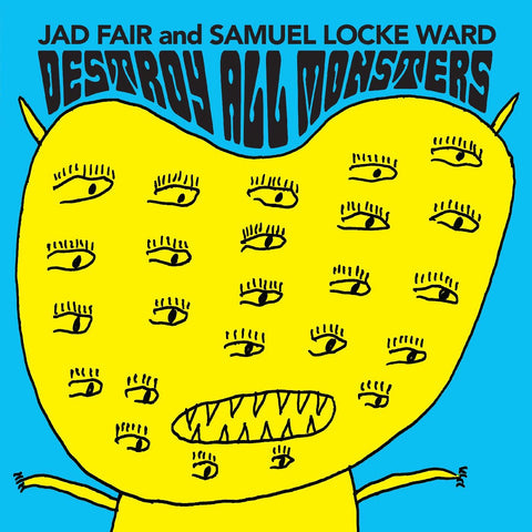 Jad Fair and Samuel Locke Ward - Destroy All Monsters - New LP Record 2023 Kill Rock Stars Orange Vinyl - Indie Rock