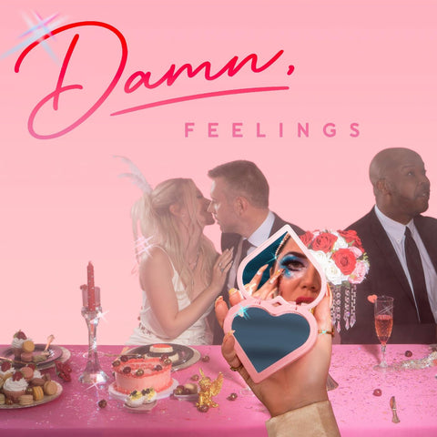 Chayla Hope - Damn, Feelings - New LP Record 2023 MISRA Indie Exclusive Wax Mage Nebula Vinyl - Synth-pop / Dance-pop