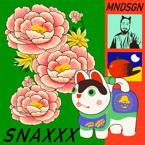 mndsgn – Snaxxx - New LP Record 2023 Stones Throw Vinyl - Instrumental Hip Hop / Beats / R&B / Jazz / Psychedelic