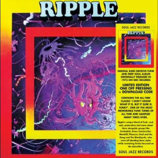 Ripple - Ripple (1973) - New LP Record Store Day Black Friday 2023 Soul Jazz RSD Vinyl & Download - Funk / Soul - Shuga Records