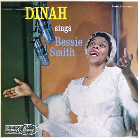 Dinah Washington (with Eddie Chamblee And His Orchestra) ‎– Dinah Sings Bessie Smith VG 1958 EmArcy Mono USA - Louisiana Blues