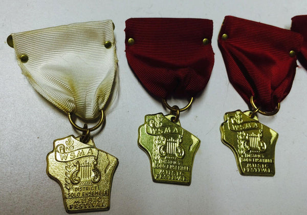 WSMA Wisconsin School Music Association District Solo Ensemble Fesitval LOT of 6 - Shuga Records