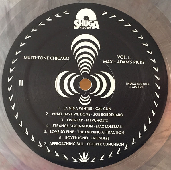 Various Artists - Multi-Tone Chicago Vol. 1 : Max Loebman and Adam's Picks - Mint- LP Record 2017 Shuga Records Jackson Pollock Colorway Vinyl & Numbered - Rock / Indie / Psych / Folk / Doom / Metal / Gnarrrrrr