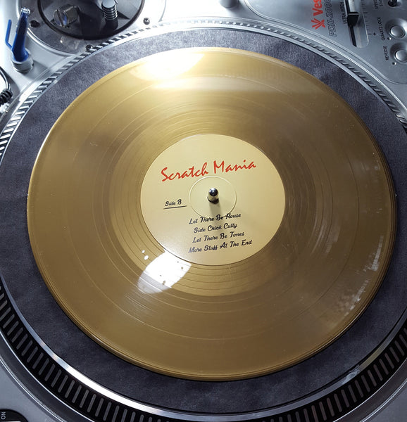 Texas Scratch League / DJs Are Not Jukeboxes Collaboration - Scratch Mania New Vinyl Record 10" Gold Vinyl Pirates Press (Czech) - DJ Tools / Loops / Breaks - Shuga Records