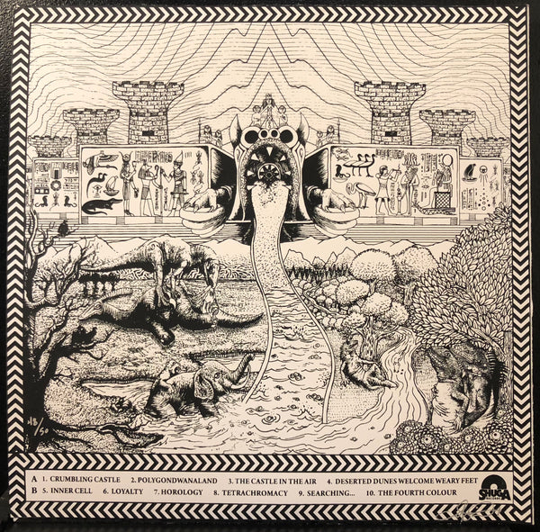 King Gizzard And The Lizard Wizard ‎– Polygondwanaland - New LP Record 2018 Shuga Exclusive 180 gram Black Test Press Promo Vinyl & B&W Screen Screened Starman Press Cover & Slipmat, Lyric/Liner Notes Insert & Sticker - Psychedelic Rock - Shuga Records
