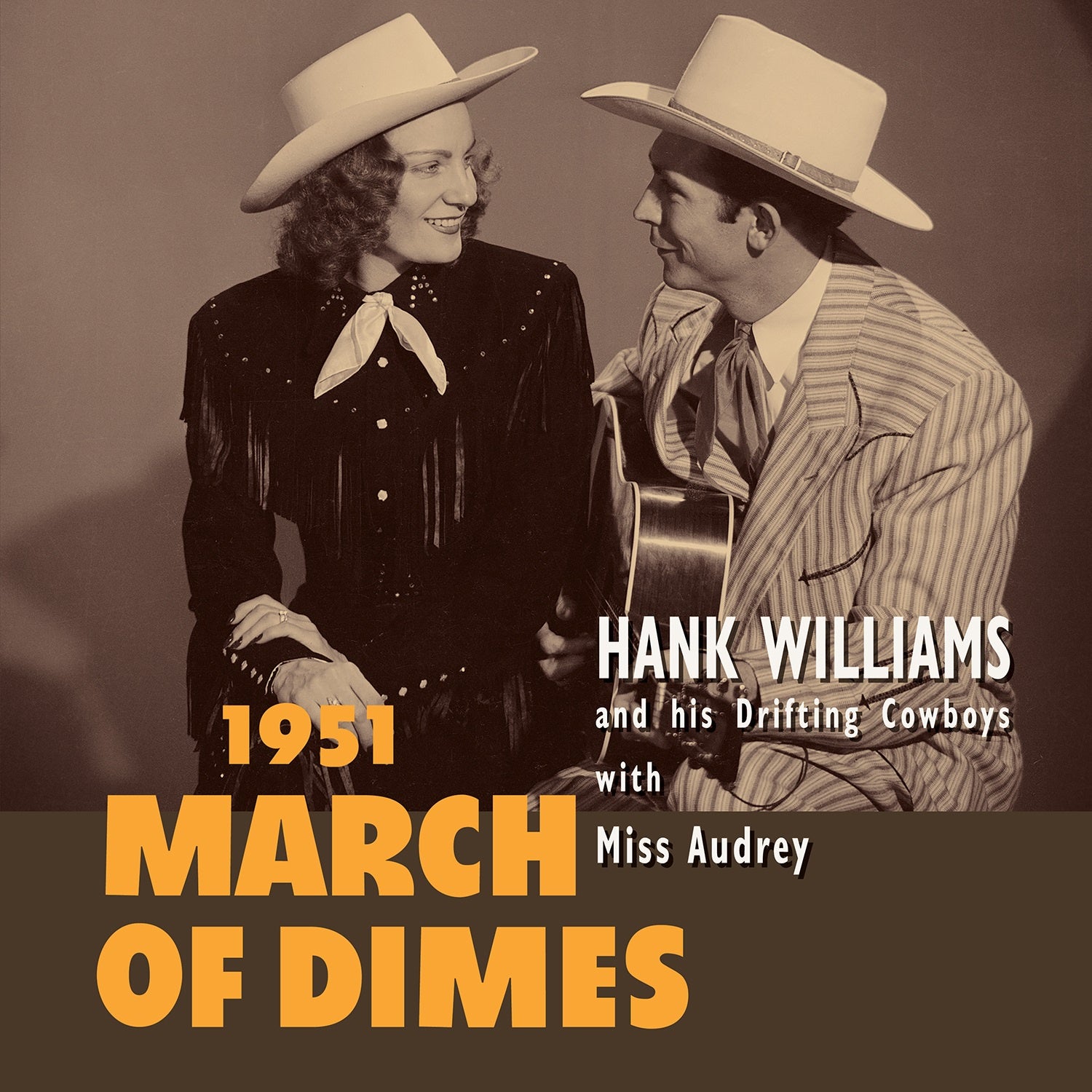 Hank Williams - March Of Dimes (1951) - New 10" Lp Record Store Day 2020 BMG Europe Import RSD Red Vinyl - Country
