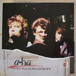 a-ha - The un Always Shines On T.V. - VG+ 12" Single 1985 Warner Bros. Records USA - Electronic / Synth-Pop