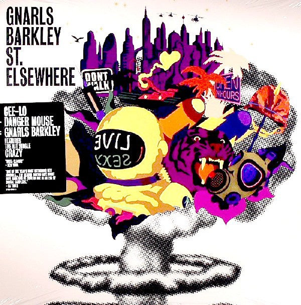 Gnarls Barkley ‎– St. Elsewhere - New Lp Record 2006 Downtown Music USA Vinyl - Neo Soul / Psychedelic / Hip Hop - Shuga Records