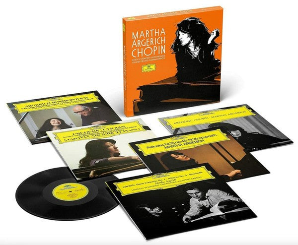 Martha Argerich ‎- Chopin - The Complete Recordings On Deutsche Grammophon - New 5 LP Record Box Set 2021 Deutsche Grammophon Germany Import Vinyl - Classical - Shuga Records