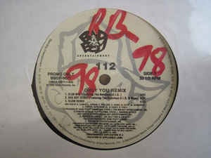112 - Only You (Remix) - VG 12" Single 1996 Bad Boy Entertainment USA - Hip Hop