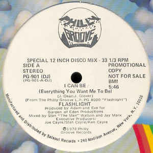Flashlight - I Can Be (Everything You Want Me To Be) / Beware, She's Pulling My Strings - VG+ 12" Single USA Promo 1978 - Disco