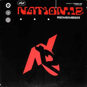 Nation.12 ‎– Remember VG+ - 12" Single 1990 Rhythm King UK - Techno