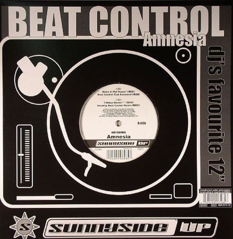 Beat Control - Amnesia VG+ - 12" Single 2005 Sunnuside Up USA - Trance