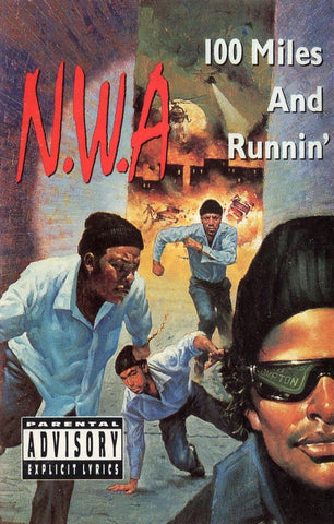 N.W.A ‎– 100 Miles And Runnin' - Used Cassette 1990 Ruthless - Hip Hop