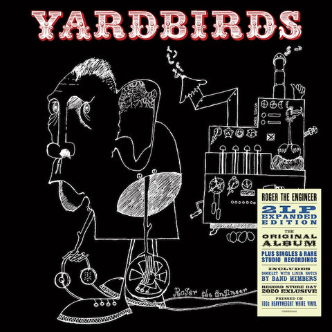 The Yardbirds ‎– Roger The Engineer (1966) - New 2 Lp Record Store Day 2020 RSD Demon Europe Import 180 gram White Vinyl - Psychedelic Rock / Blues Rock