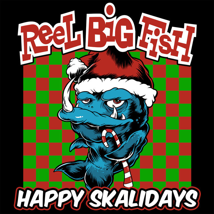Reel Big Fish - Happy SKAlidays - New Vinyl Record 2016 Rock Ridge Music Limited Edition Gold Vinyl - Ska Punk