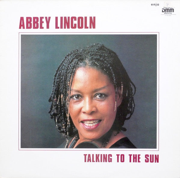 Abbey Lincoln ‎– Talking To The Sun - Mint- Lp Record 1984 German Import Vinyl - Jazz