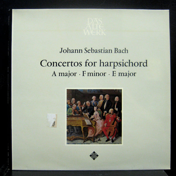 Gustav Leonhardt - Bach Concertos for Harpsichord Mint- 12" LP Vinyl SAWT 9538 - Shuga Records