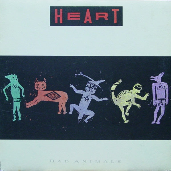 Heart ‎– Bad Animals - VG+ LP Record 1987 Capitol USA Vinyl - Pop Rock