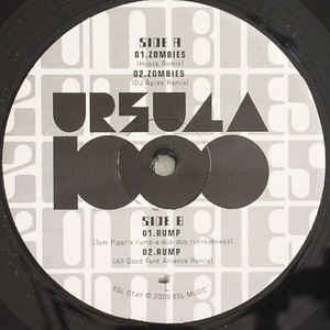 Ursula 1000 ‎– Zombies Remixes - Mint- 12" Single Record -  2009 USA Eighteenth Street Lounge Music Vinyl House / Electro