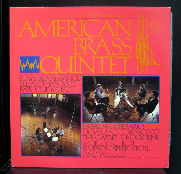 American Brass Quintet Renaissance Elizabethan Baroque LP Mint- Japan D/DMS 3003 - Shuga Records