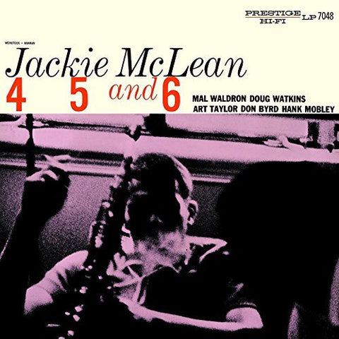 Jackie McLean - 4, 5 And 6 - New LP Record 2014 Prestige Vinyl - Jazz / Hard Bop