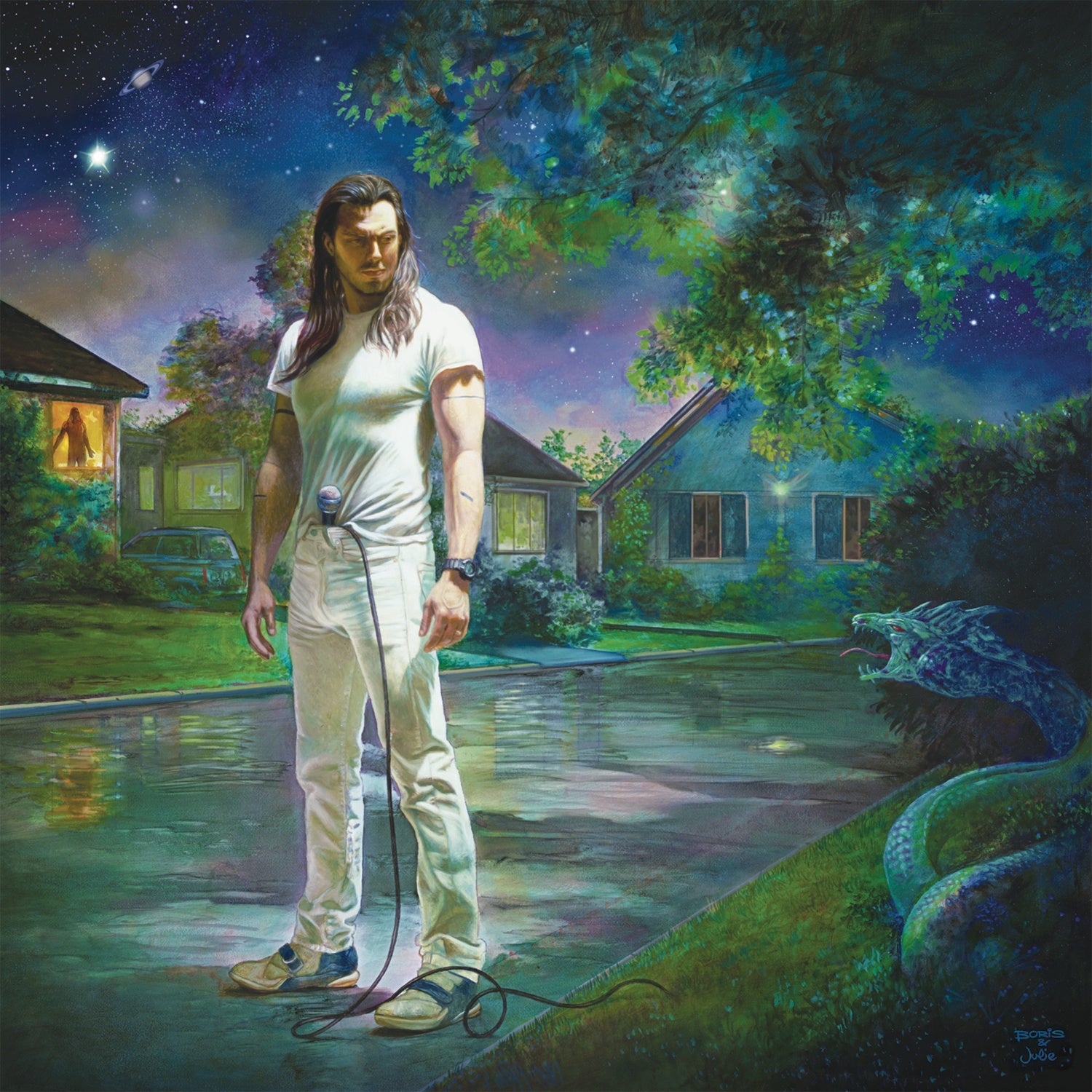 Signed Autograpghed - Andrew W.K. ‎– You're Not Alone - New 2 LP Record 2018 Red Music Blue & Green 180 gram Vinyl - Hard Rock