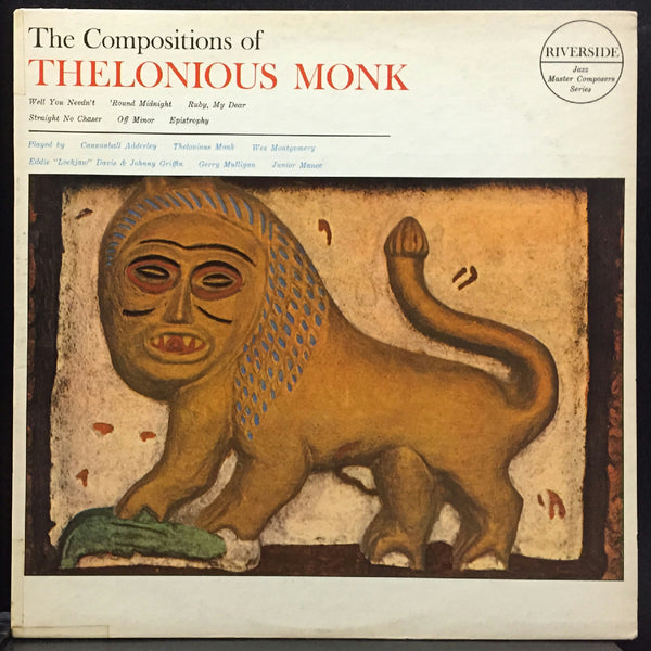 Thelonious Monk The Compositions Of LP VG+ Riverside RLP 3503 Mono 1962 - Shuga Records